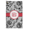 Black Lace Microfiber Golf Towels - FRONT