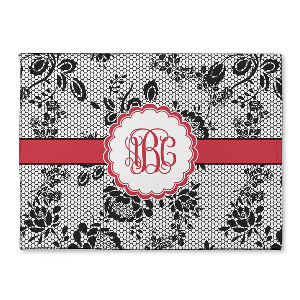 Custom Black Lace Microfiber Screen Cleaner (Personalized)