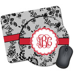 Black Lace Mouse Pad (Personalized)