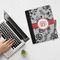 Black Lace Notebook Padfolio - LIFESTYLE (large)