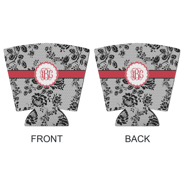 Black Lace Party Cup Sleeves - with bottom - APPROVAL