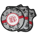 Black Lace Iron on Patches (Personalized)
