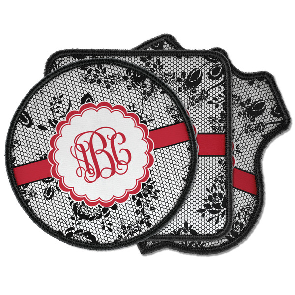 Custom Black Lace Iron on Patches (Personalized)