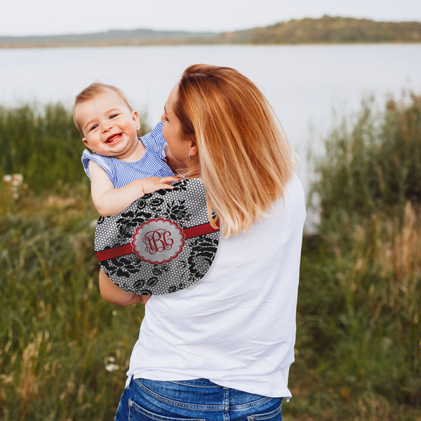 Black Lace Peanut Shaped Burp - Lifestyle