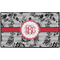 Black Lace Door Mat - 60"x36" (Personalized)