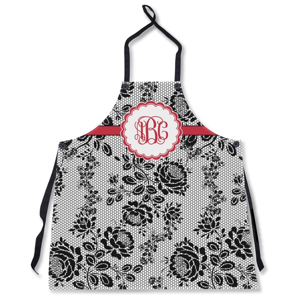 Black Lace Personalized Apron