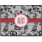 Black Lace Door Mat - 24"x18" (Personalized)