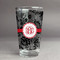 Black Lace Pint Glass - Full Print (Personalized)