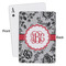 Black Lace Playing Cards - Approval