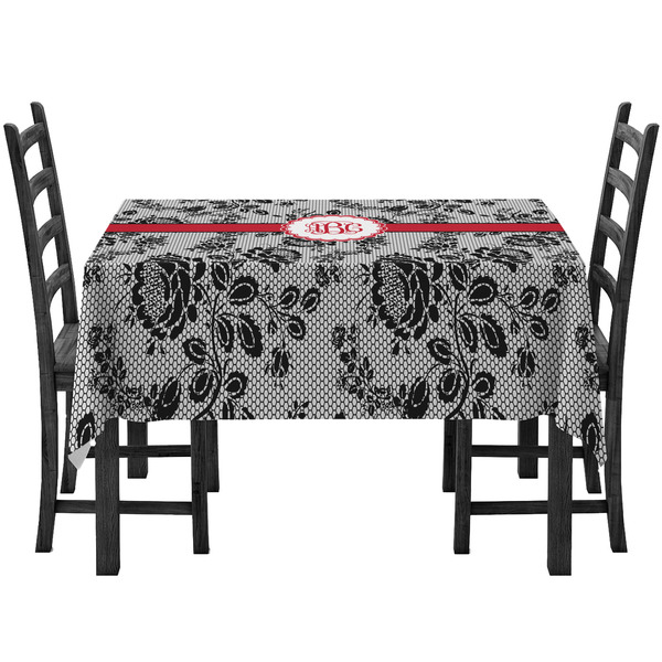 Custom Black Lace Tablecloth (Personalized)