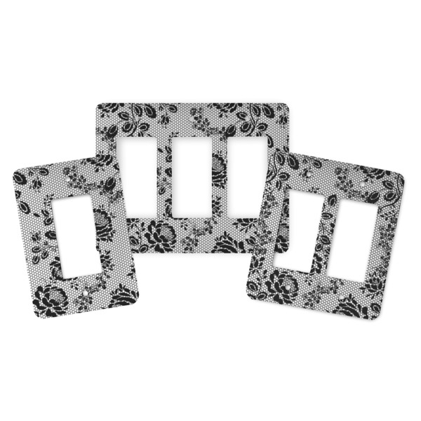Black Lace Rocker Light Switch Covers - Parent - ALL VARIATIONS