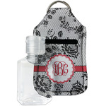 Black Lace Hand Sanitizer & Keychain Holder - Small (Personalized)