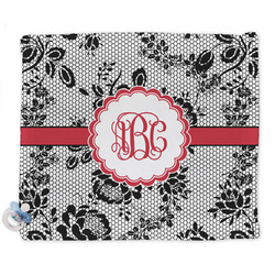 Black Lace Security Blankets - Double Sided (Personalized)