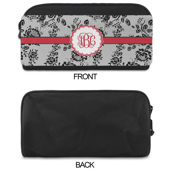 Black Lace Shoe Bags - APPROVAL