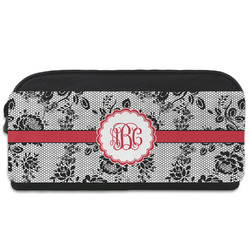Black Lace Shoe Bag (Personalized)