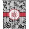 Black Lace Extra Long Shower Curtain - 70"x84" (Personalized)
