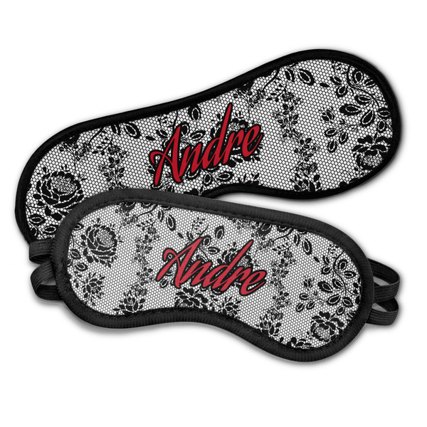 Black Lace Sleeping Eye Masks - PARENT