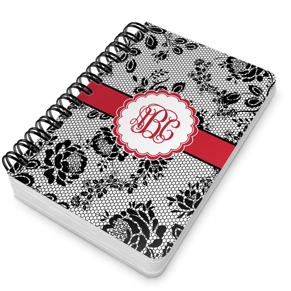 Black Lace Spiral Journal 5 x 7 - Main