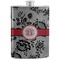 Black Lace Stainless Steel Flask