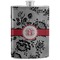 Black Lace Stainless Steel Flask (Personalized)