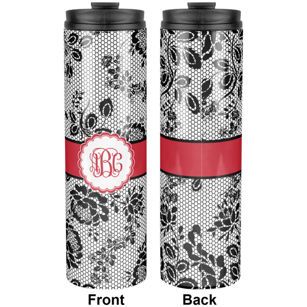 Black Lace Stainless Steel Tumbler 20 Oz - Approval