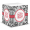 Black Lace Sticky Note Cube (Personalized)