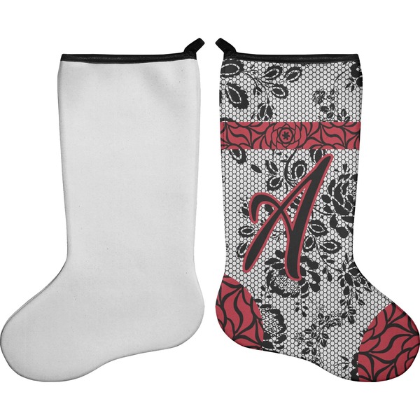 Black Lace Stocking - Single-Sided - Approval