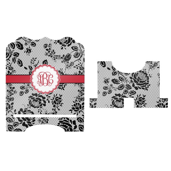 Black Lace Stylized Tablet Stand - Apvl