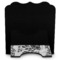 Black Lace Stylized Tablet Stand - Back