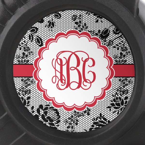 Black Lace Tape Measure - 25ft - detail