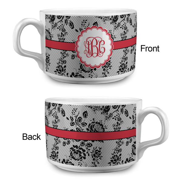 Black Lace Tea Cup - Single Apvl