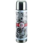 Black Lace Stainless Steel Thermos (Personalized)