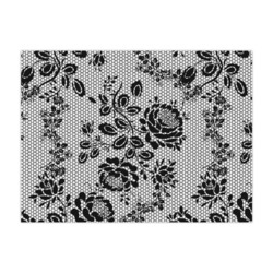 Black Lace Large Tissue Papers Sheets - Heavyweight