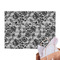 Black Lace Tissue Paper Sheets - Main