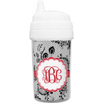 Black Lace Sippy Cup (Personalized)