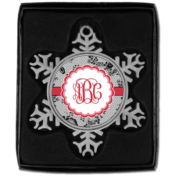 Black Lace Vintage Snowflake - In box