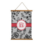Black Lace Wall Hanging Tapestry (Personalized)
