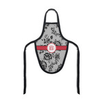 Black Lace Bottle Apron (Personalized)