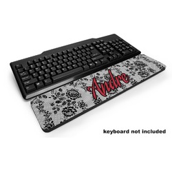 Black Lace Keyboard Wrist Rest (Personalized)