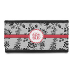 Black Lace Leatherette Ladies Wallet (Personalized)