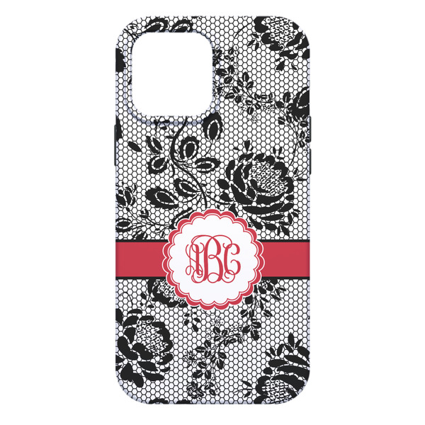Black Lace iPhone 13 Pro Max Tough Case - Back