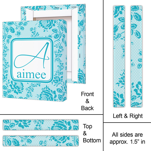 Lace 11x14 - Canvas Print - Approval