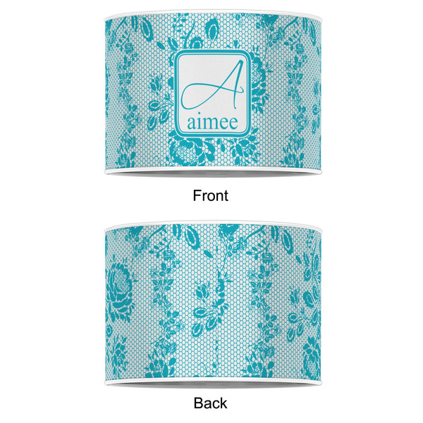 Lace 12" Drum Lampshade - APPROVAL (Poly Film)