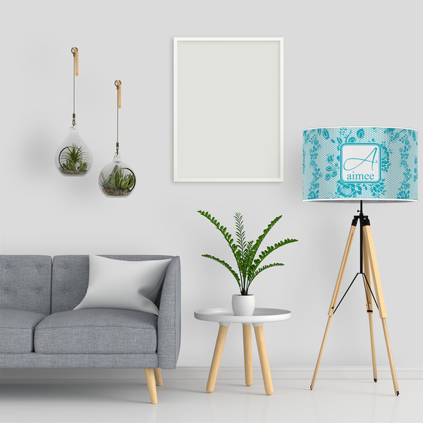 Lace 12" Drum Lampshade - LIFESTYLE