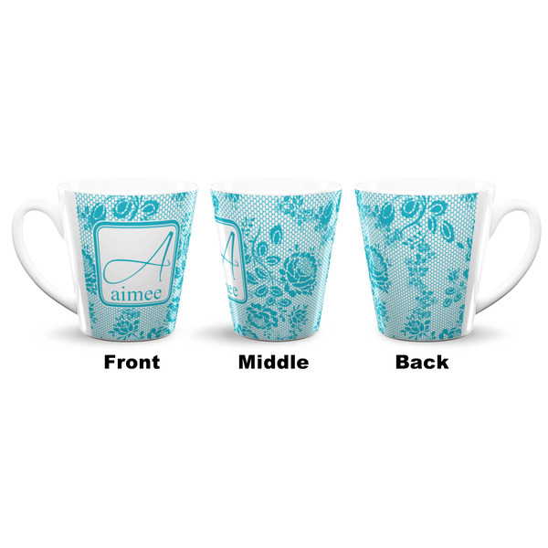 Lace 12 Oz Latte Mug - Approval