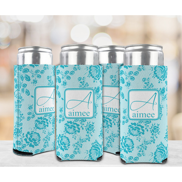 Lace 12oz Tall Can Sleeve - Set of 4 - LIFESTYLE