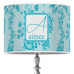 Lace 16" Drum Lamp Shade - Poly-film (Personalized)