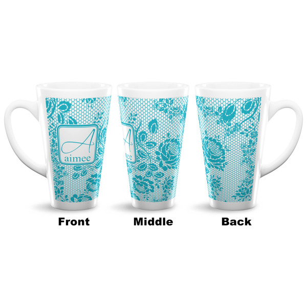 Lace 16 Oz Latte Mug - Approval