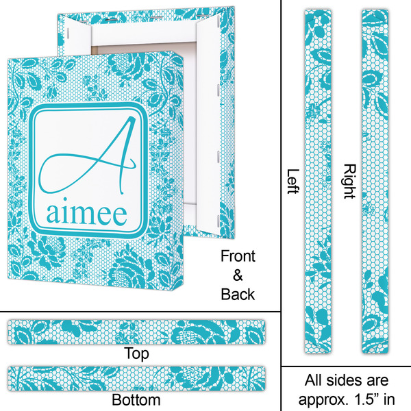 Lace 16x20 - Canvas Print - Approval