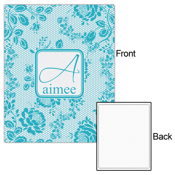 Lace 16x20 - Matte Poster - Front & Back